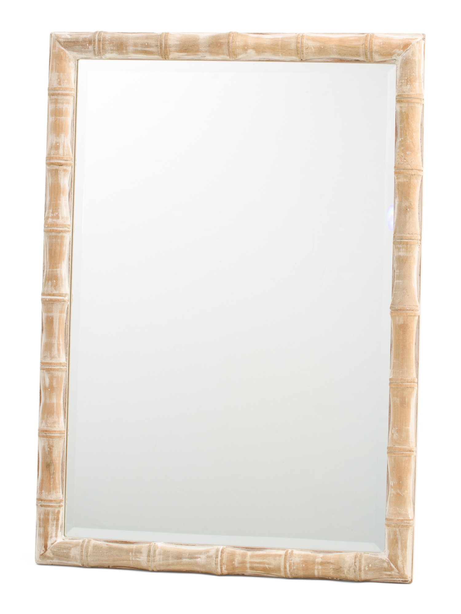 19.5x27.5 Bamboo Textured Mirror | Marshalls