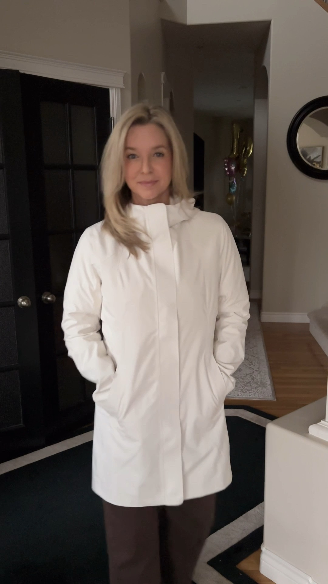 This rain jacket is so lightweight, has a hood, zip up pockets and an adjustable waist 

#LTKspringtrends #LTKSeasonal #LTKTravel