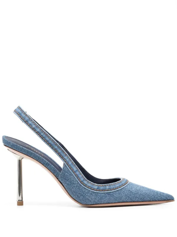 Le Silla Bella Slingback Pumps | Blue | FARFETCH | Farfetch Global