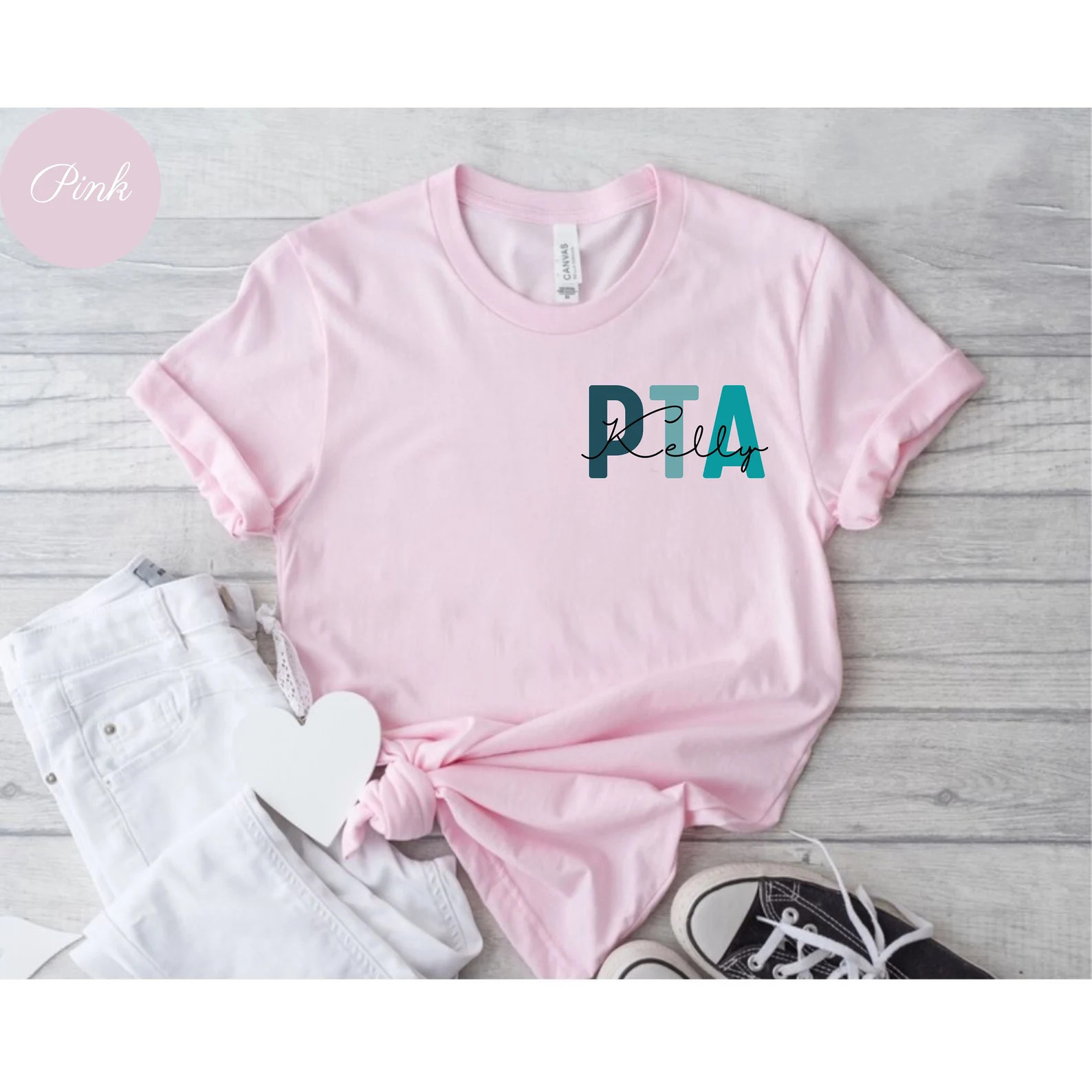 Personalized PTA Shirt, Custom PTA T-shirt, PTA Gift, Physical Therapist Assistant Gift, Nurse Ap... | Etsy (Global)
