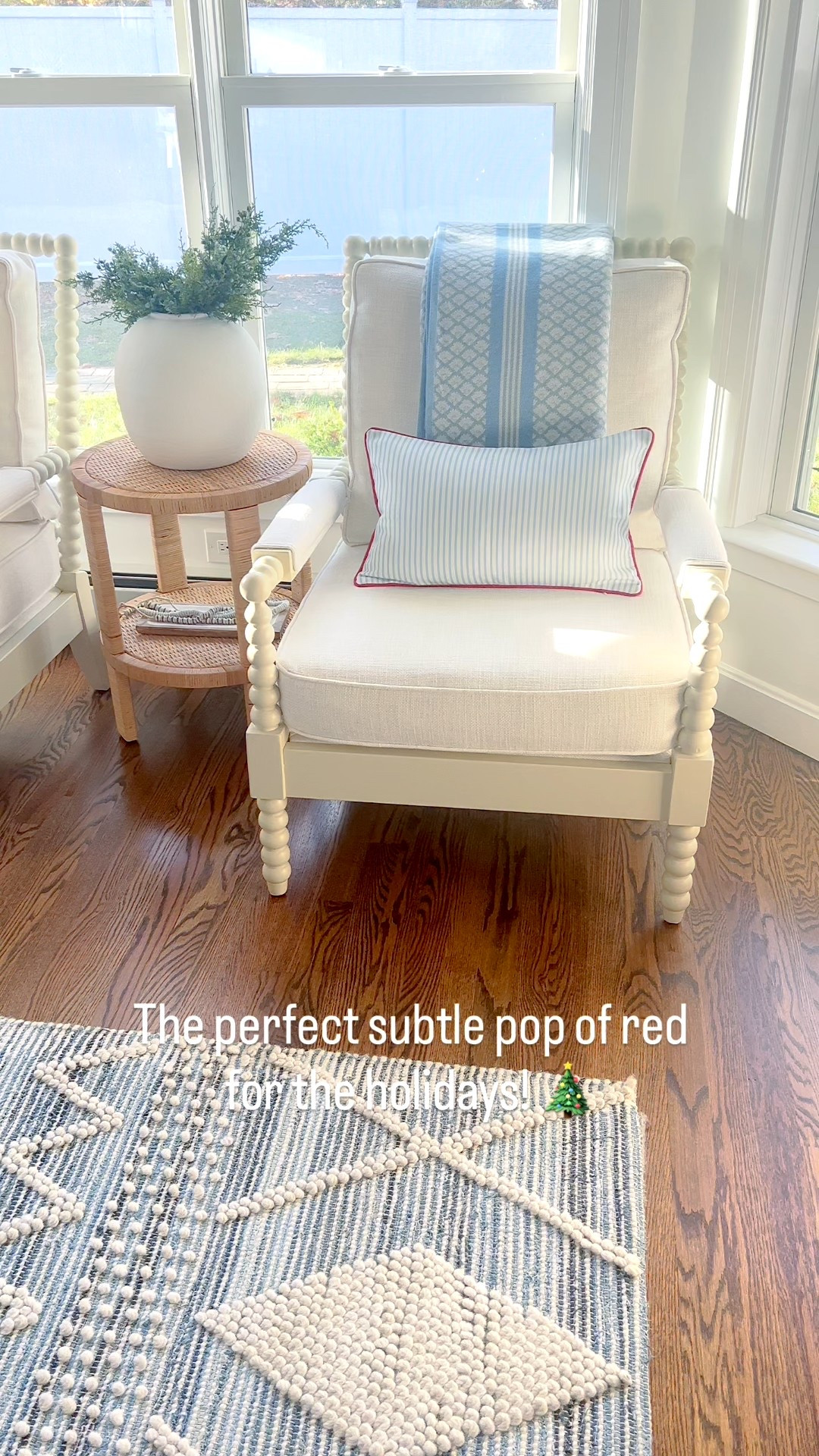 How pretty are these blue & white striped pillow covers, with the red piping?! They are great for Christmas, and they are indoor/outdoor so perfect for the 4th of July too! This is the 12x20 size, but are also available in a 20x20 size!
- 
coastal style, coastal home decor, amazon home decor, amazon christmas decor, amazon holiday decor, amazon christmas pillows, amazon holiday pillows, christmas pillow covers, blue & white christmas decor, amazon christmas decorations, 4th of July pillows, coastal pillows, blue & white striped pillow covers, beach house decor, lake house decor

#LTKHome #LTKFindsUnder50 #LTKHoliday