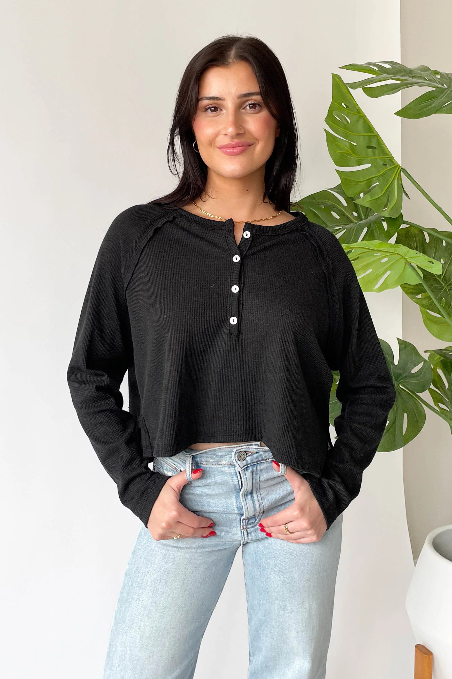 Abbie Long Sleeve | Grey Bandit