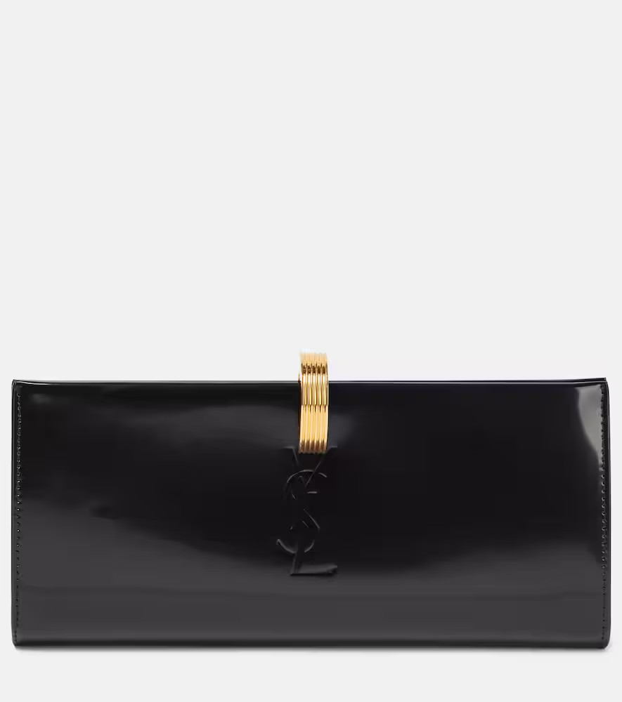 Saint Laurent Clutch Daria Minaudière aus Leder | Mytheresa (DACH)