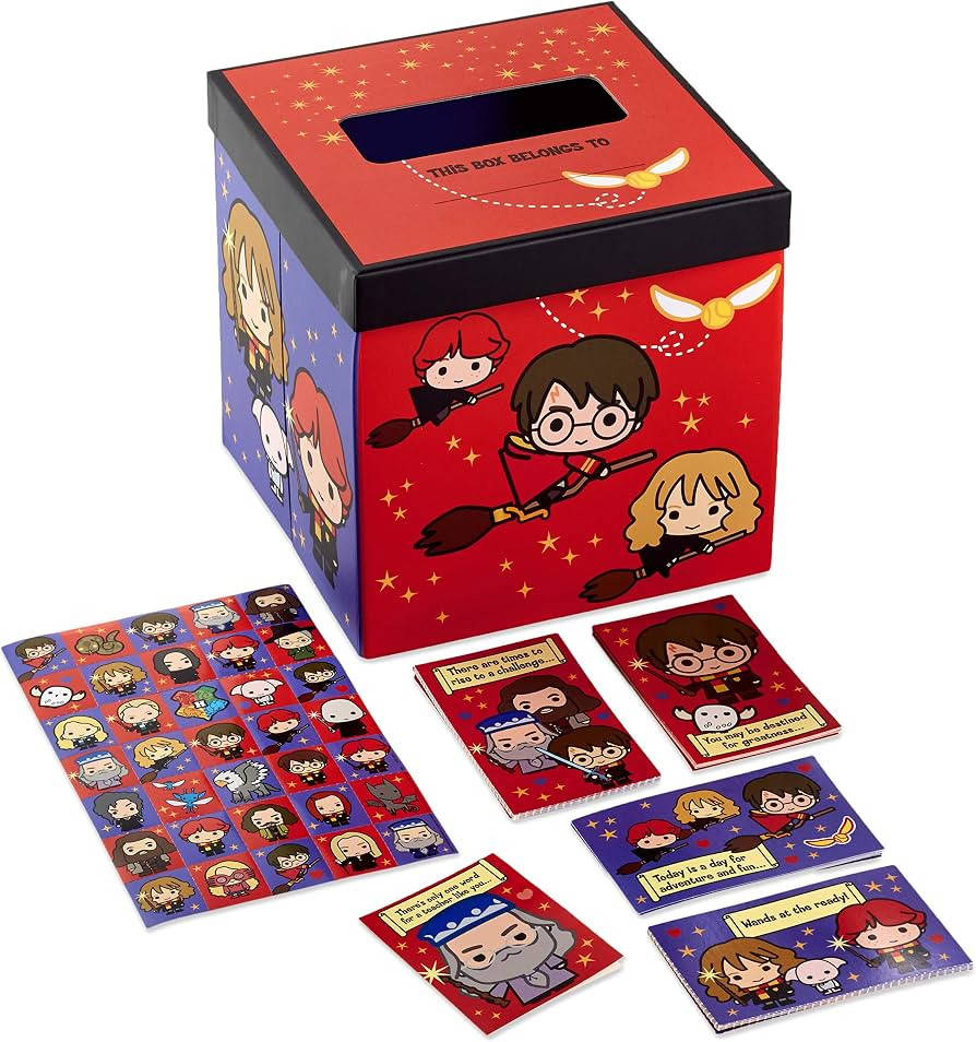Hallmark Valentines Day Cards for Kids and Mailbox for Classroom Exchange, Harry Potter (1 Box, 3... | Amazon (US)