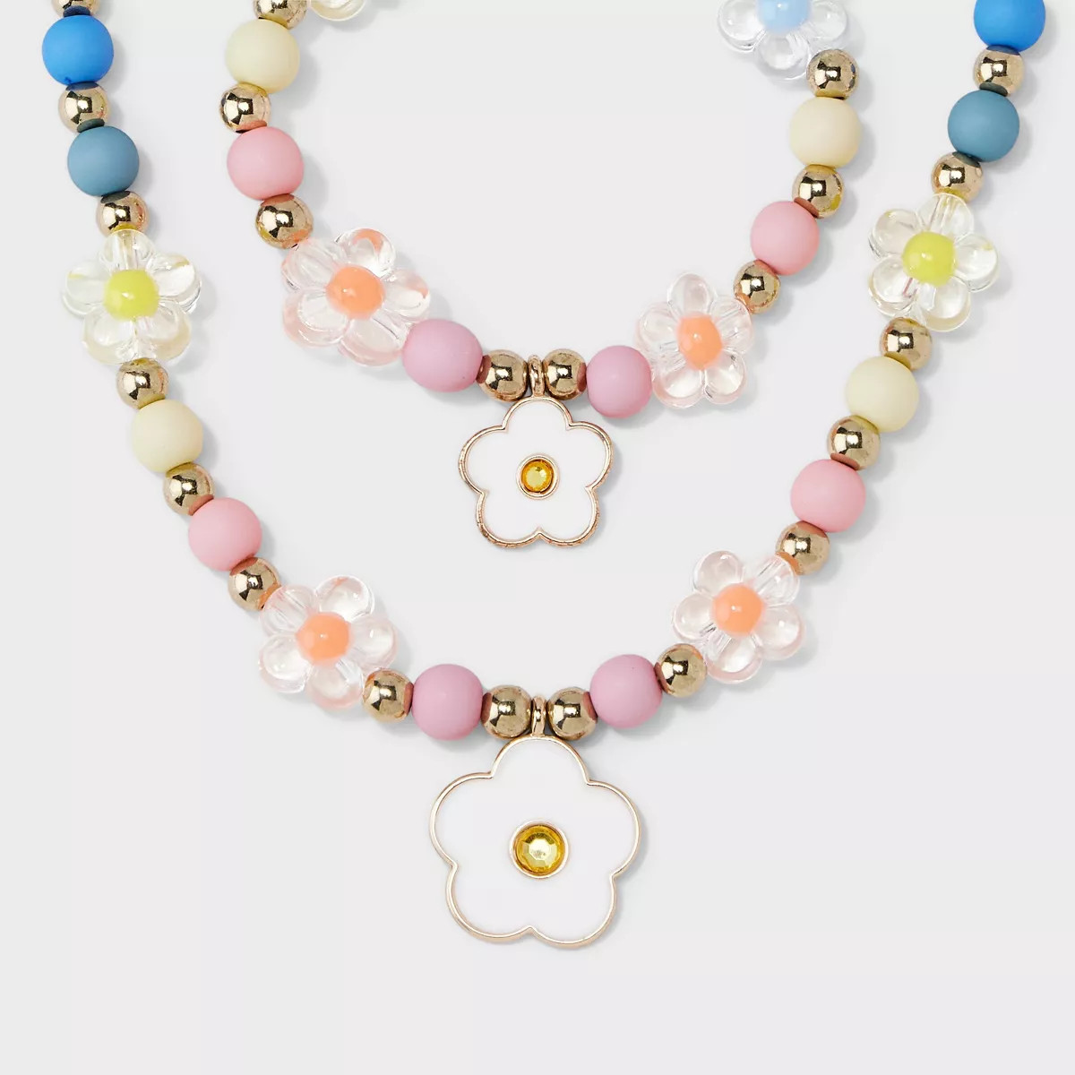 Toddler Girls' Daisy Bracelet and Necklace Set - Cat & Jack™ | Target