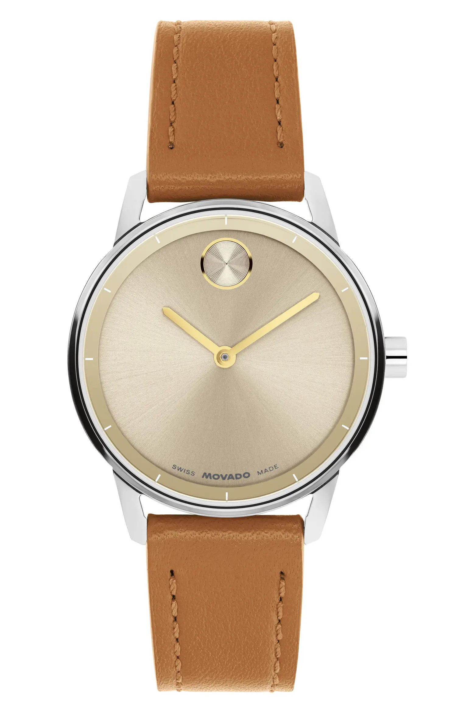 Movado Bold Echo Leather Strap Watch, 30mm (Women) | Nordstrom | Nordstrom