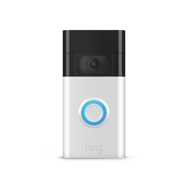 Ring Video Doorbell - Smart Wireless WiFi Doorbell Camera with Built-in Battery, 2-Way Talk, Nigh... | Lowe's