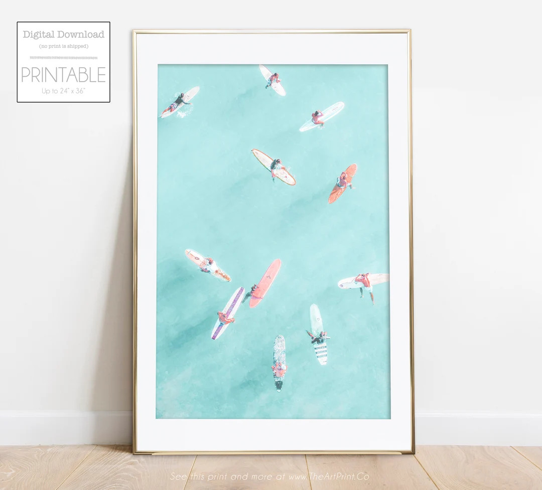 Aerial Surfers Print, Surf Print, Aerial Photography, Aerial View, Aerial Surf, Surfing Photograp... | Etsy (US)