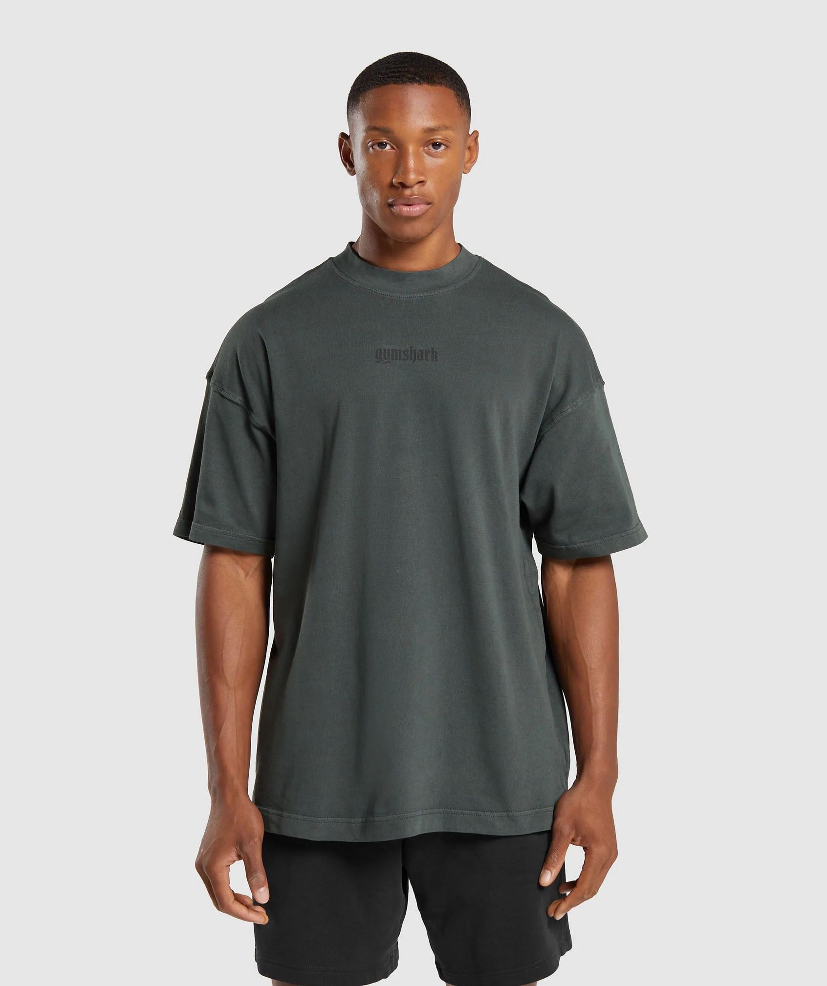 Gymshark Heavyweight T-Shirt - Deep Olive Green | Gymshark CA