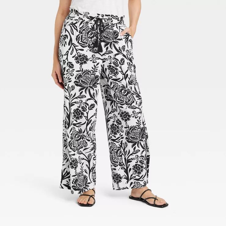 Women's Relaxed Fit Wide Leg Pants - Knox Rose™ | Target