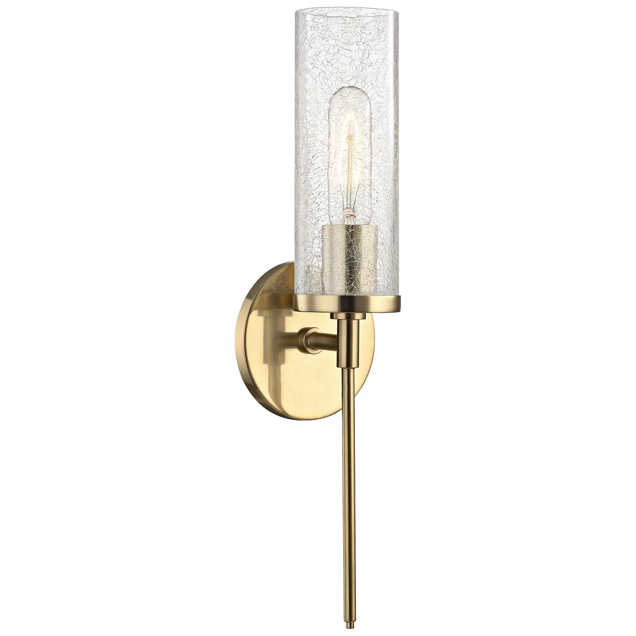Mitzi Olivia 17 1/2" High Aged Brass Wall Sconce | Lamps Plus