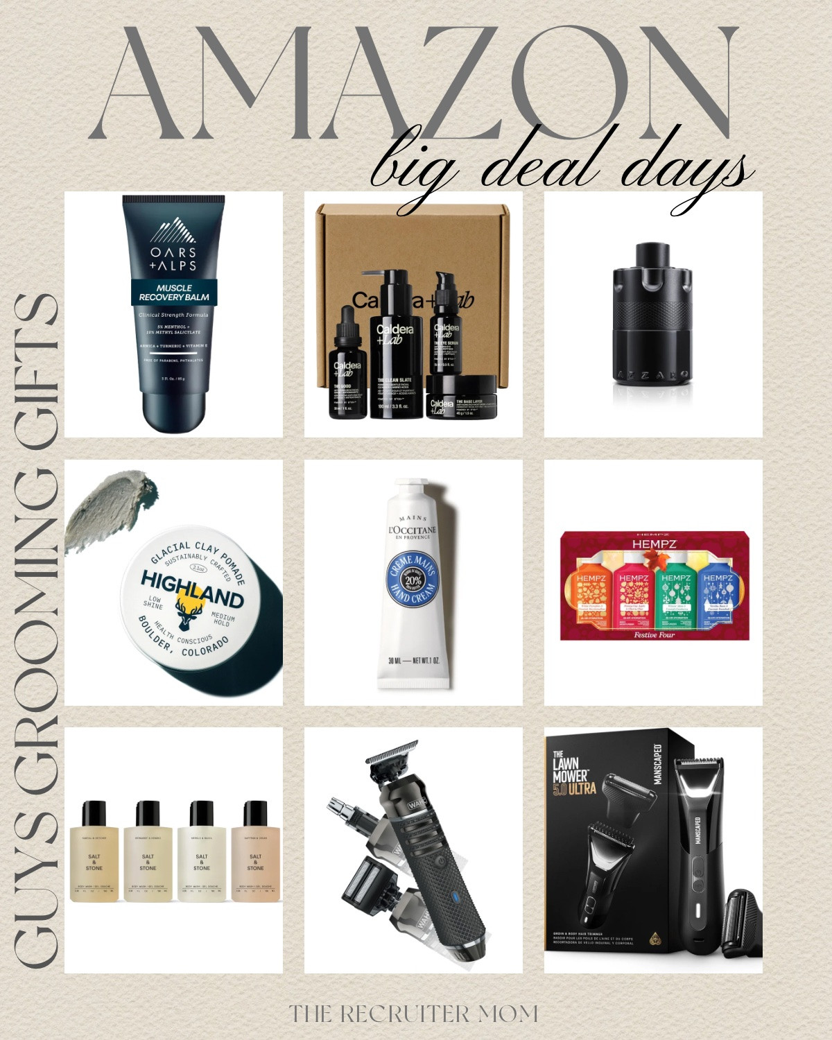 A few Big Deal Days finds for the guys! 🙌 Grooming, skincare, fragrance + easy gifts for husbands, dads and hard-to-shop-for guys. 🎁
#PrimeBigDealDays #AmazonDeals

#LTKselfcare #LTKBeauty #LTKMens