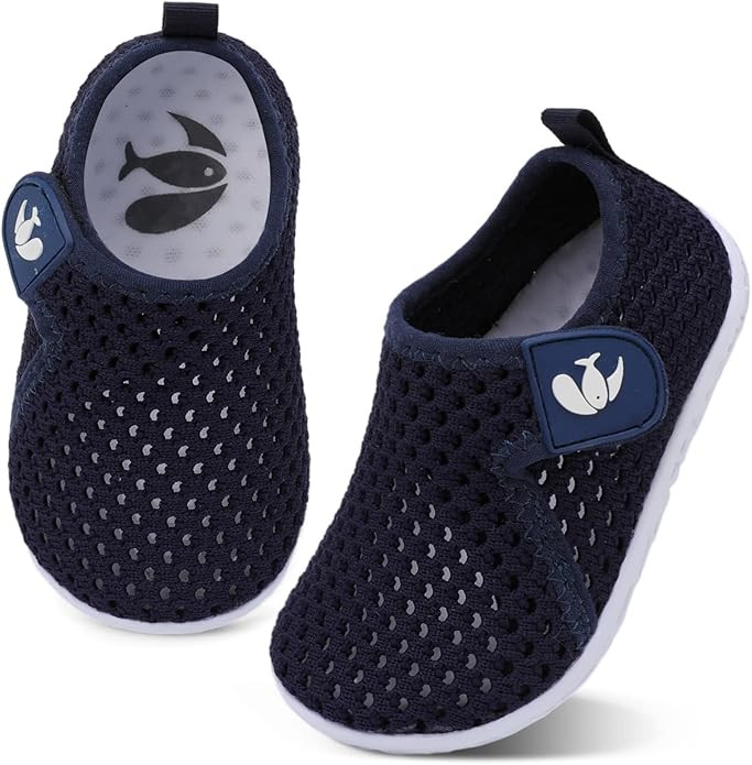 FEETCITY Boys Girls Water Shoes Kids Aqua Socks Quick Dry Barefoot for Beach Swimming Pool | Amazon (US)