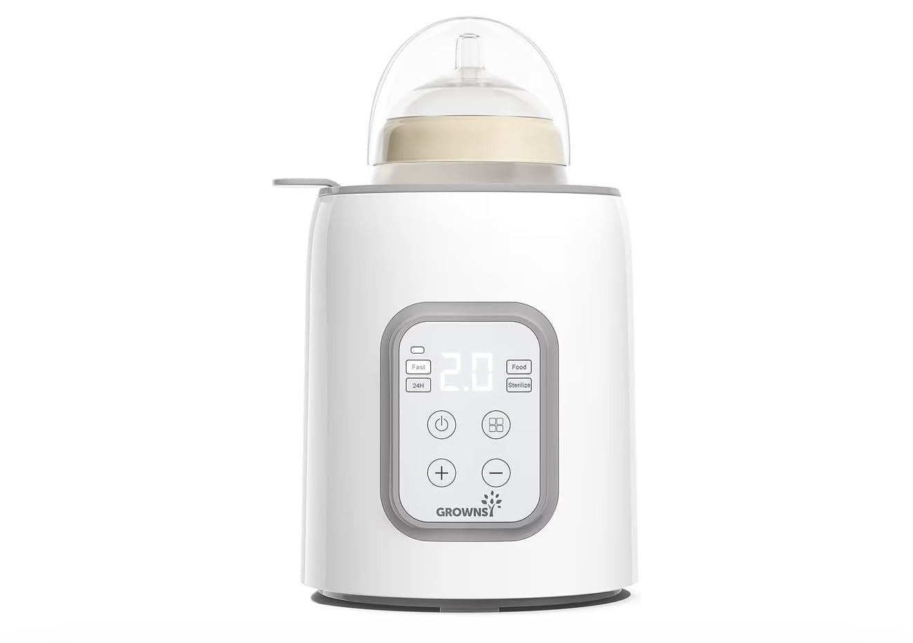 Bottle Warmer, Grownsy 8-in-1 Fast Baby Bottle Warmer with Timer, Safe for Breastmilk Nutrients, ... | Amazon (US)