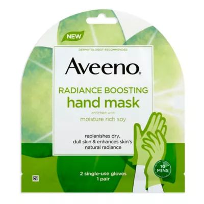 Aveeno® Radiance Boosting Hand Mask | Bed Bath & Beyond
