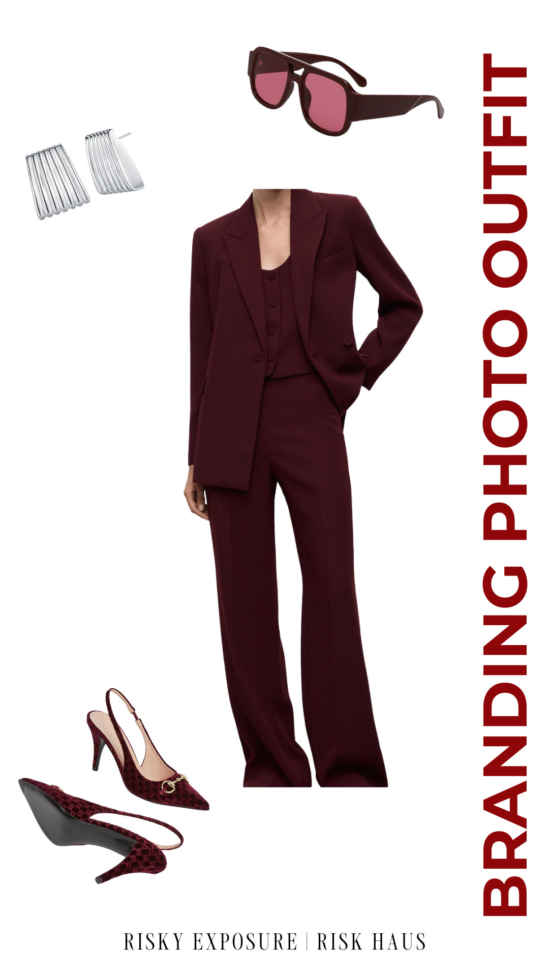 What I wore for my branding photos, and what I will also wear again for weddings that don't have an all black dress code for vendors. This suit is elevated, high quality, breathable, and comfortable. One of my all time favorites! 

 