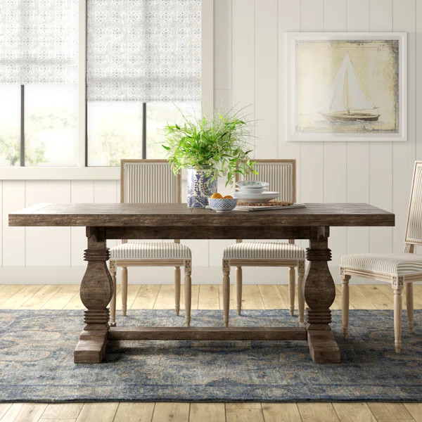 Kinston Pine Solid Wood Dining Table | Wayfair North America