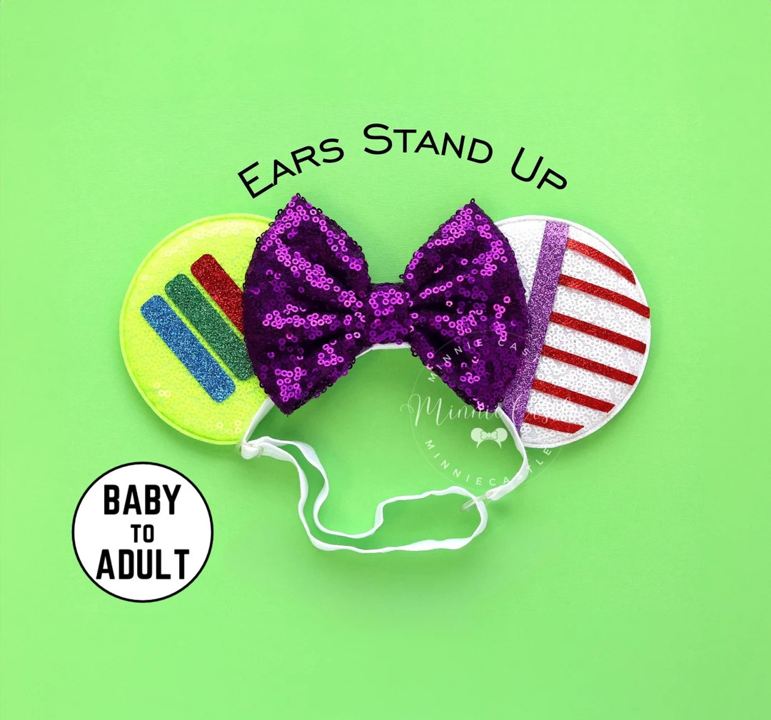 Buzz Ears, Toy Cowboy Ears, Buzz Mickey Ears, Adult Mouse Ears, Minnie Ears, Mouse Ears With Elas... | Etsy (US)