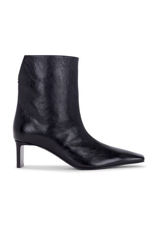 KHAITE Ona Ankle Boot in Black | FWRD 