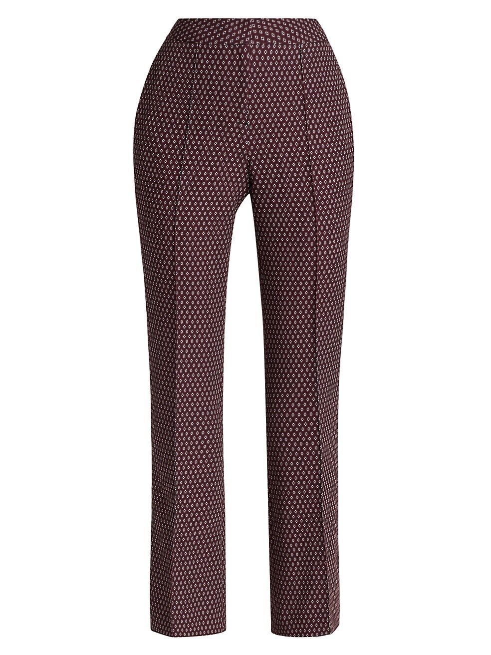 Front-Seam Printed Trousers | Saks Fifth Avenue