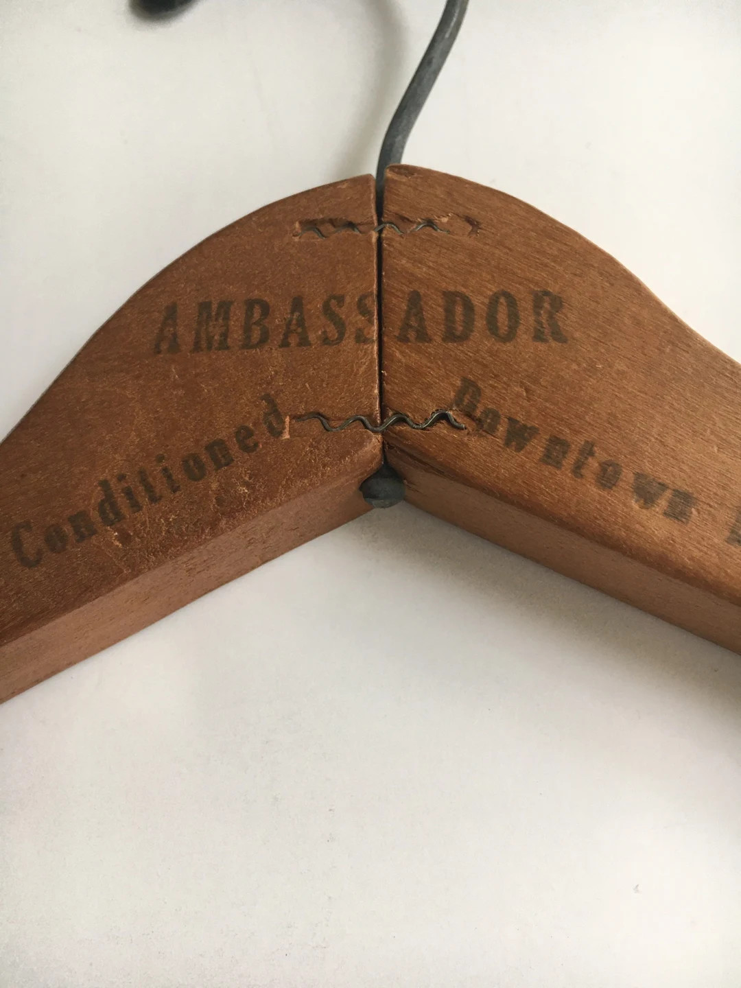 Vintage Ambassador Hotel Washington DC Wooden Advertising Hanger 1950s | Etsy (US)