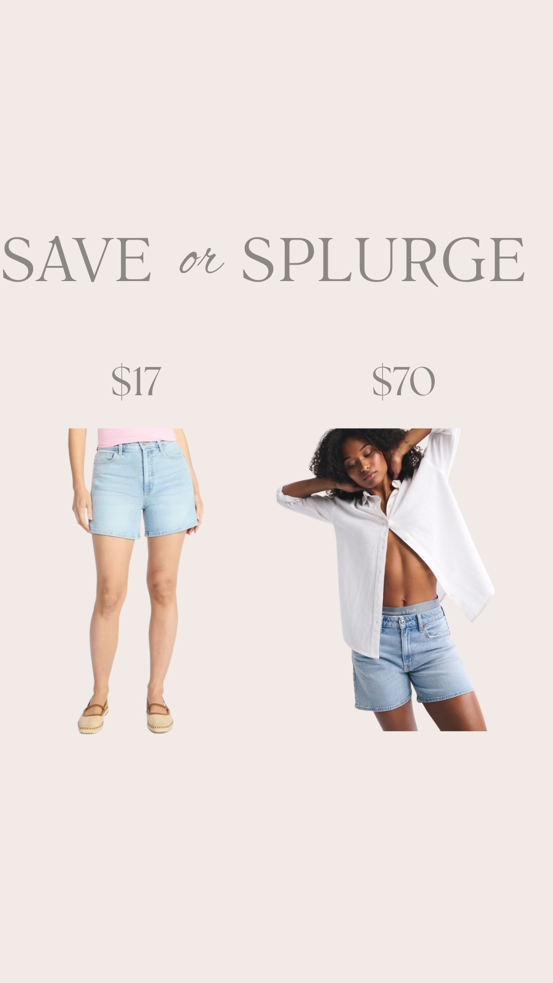 Save vs splurge

#LTKmomlife #LTKootd #LTKmorningroutine