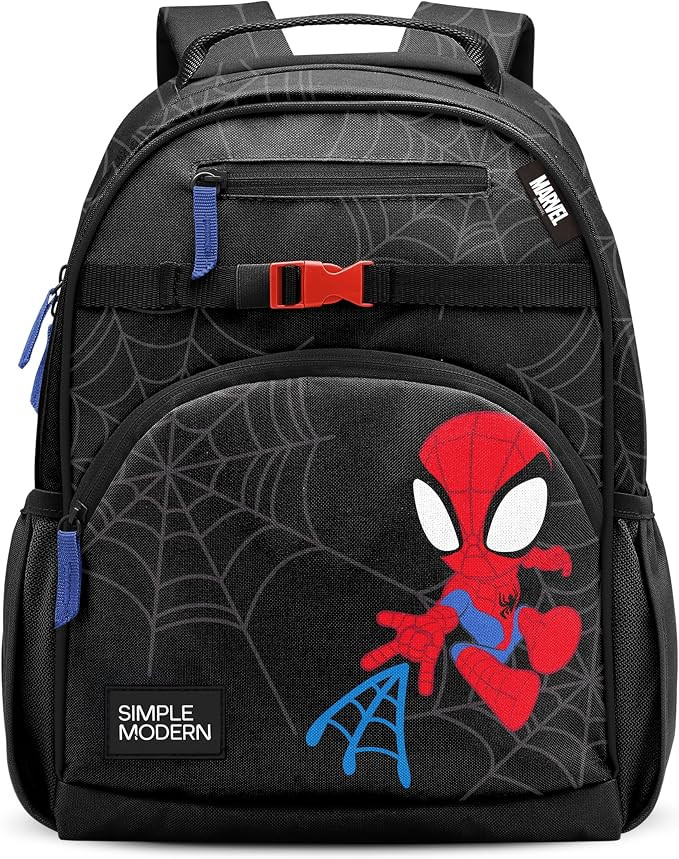 Simple Modern Marvel Spidey Kids Backpack for School, Girls, Boys | 12L | Fletcher Spiderman Book... | Amazon (US)