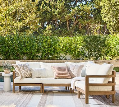 Woodside 5-Piece Outdoor Sectional (93") | Pottery Barn (US)