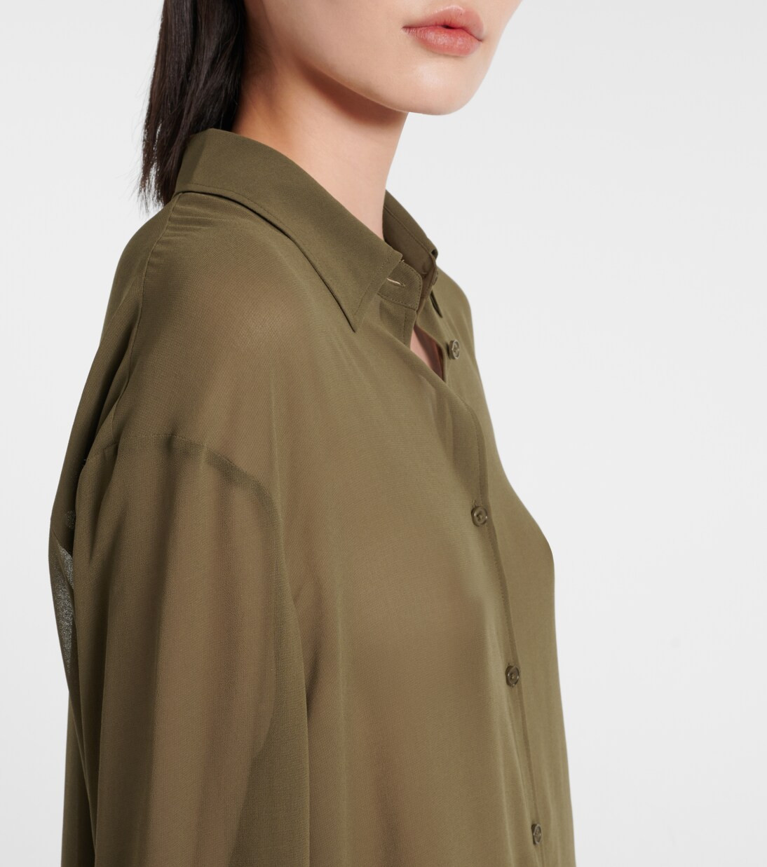 Peri georgette shirt | Mytheresa (US/CA)