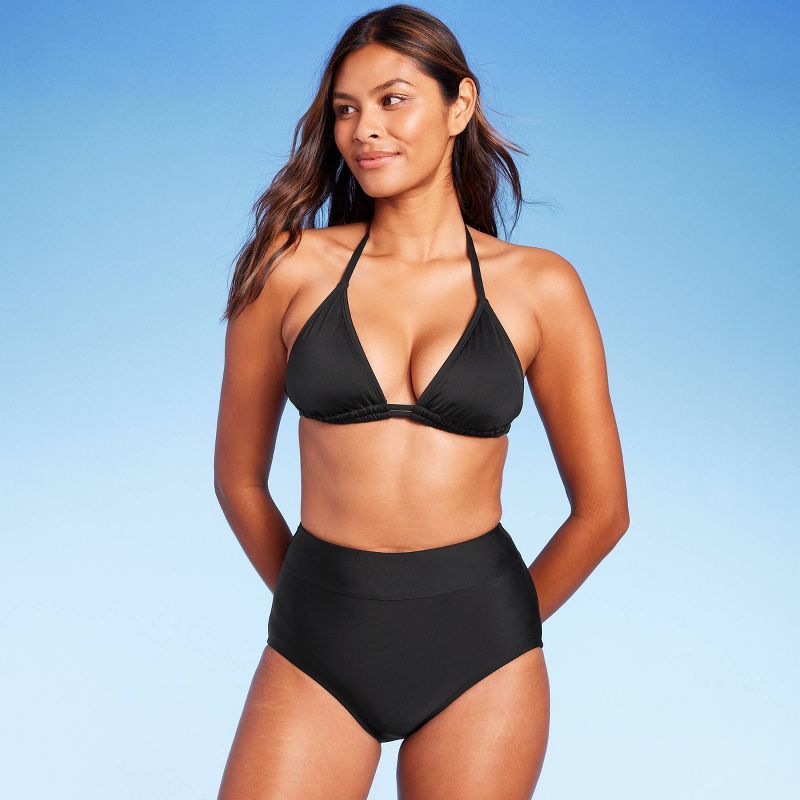 Women's Tummy Control High Waist Full Coverage Bikini Bottom - Kona Sol™ | Target