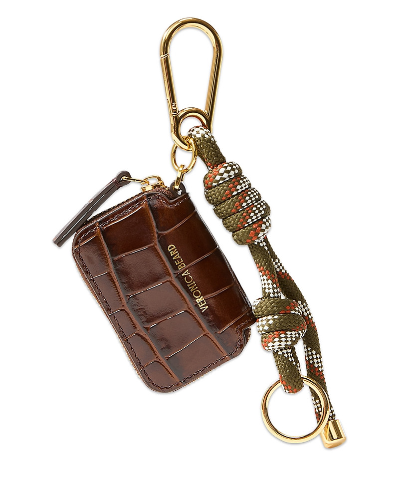 Veronica Beard Croc Embossed Leather Pouch Bag Charm | Bloomingdale's (US)