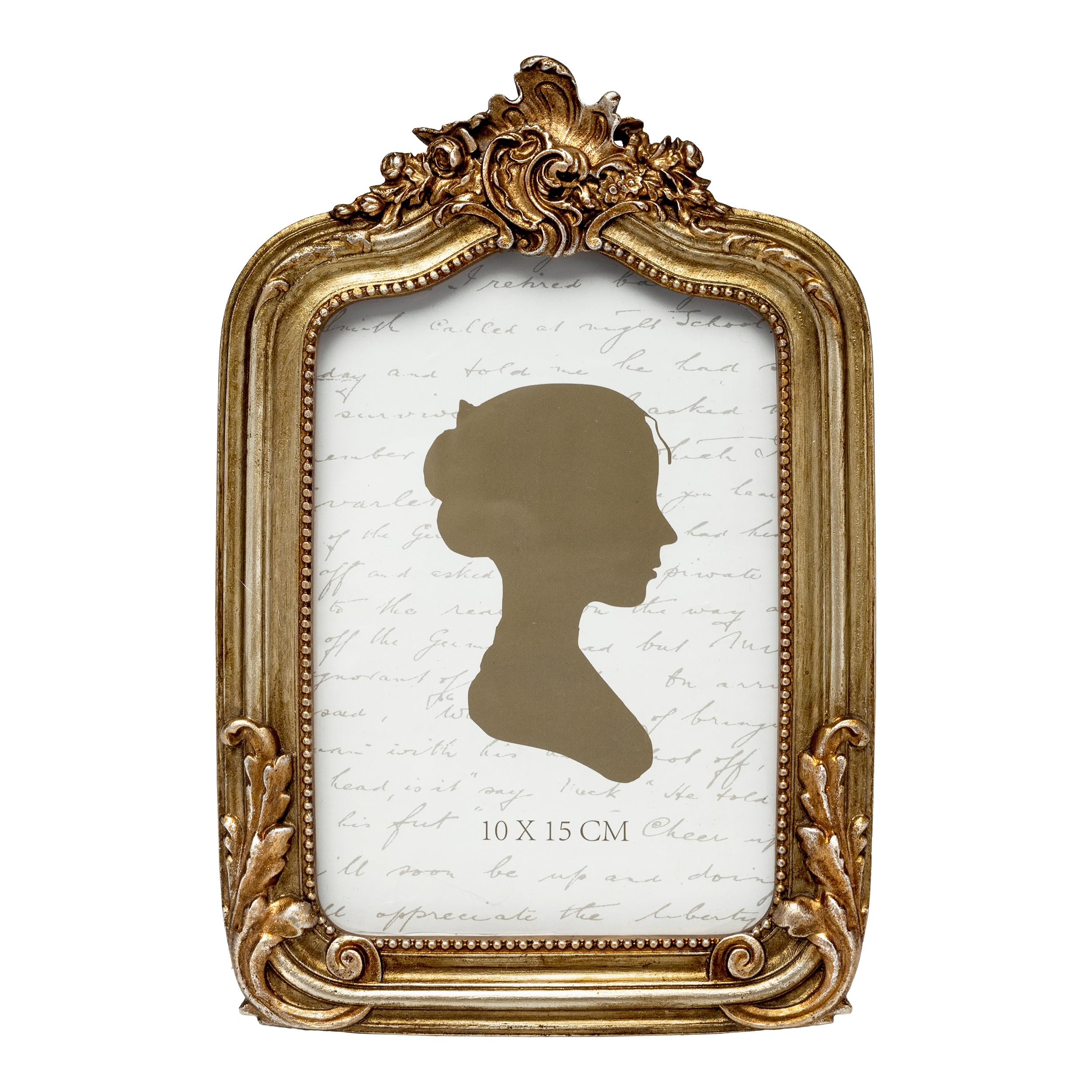 AELS 4x6 Inch Vintage Picture Frame, Elegant Antique Photo Frames with Glass Front, Photo Display... | Amazon (US)