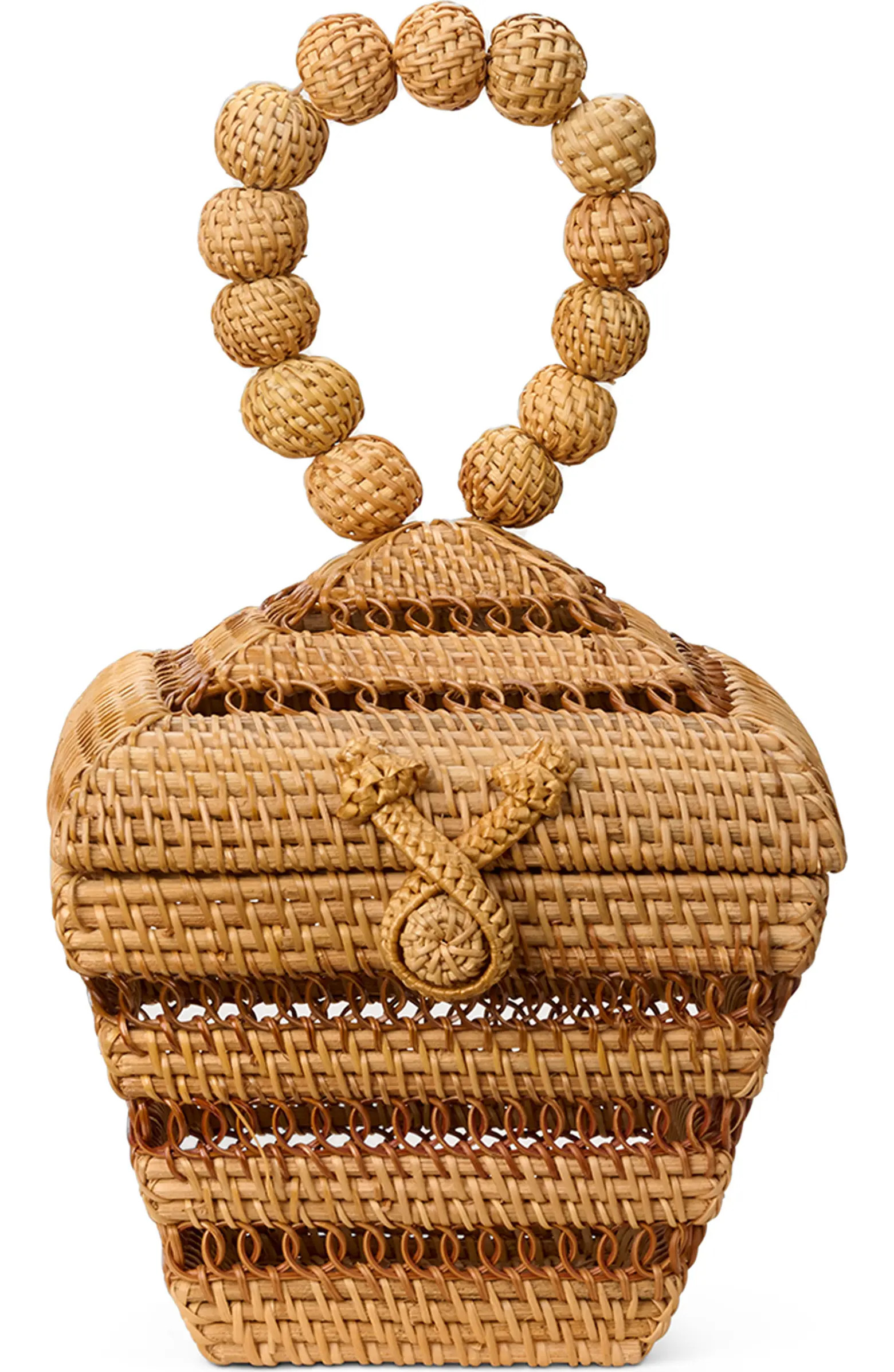 Cult Gaia Suri Rattan Top Handle Bag | Nordstrom | Nordstrom