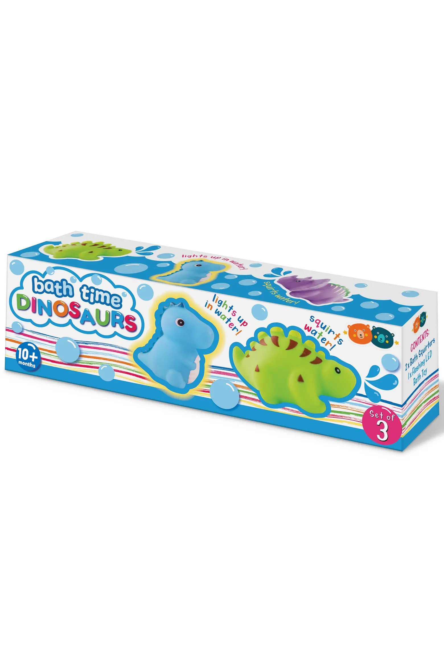 Bath Time Dinosaurs, 3 Piece Sensory Toy Set, Toddlers and Kid 9mo+ | Nordstrom | Nordstrom