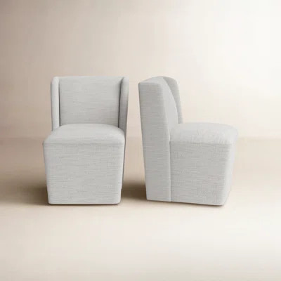 Ardeth Polyester Blend Side Chair With Caster | Wayfair North America