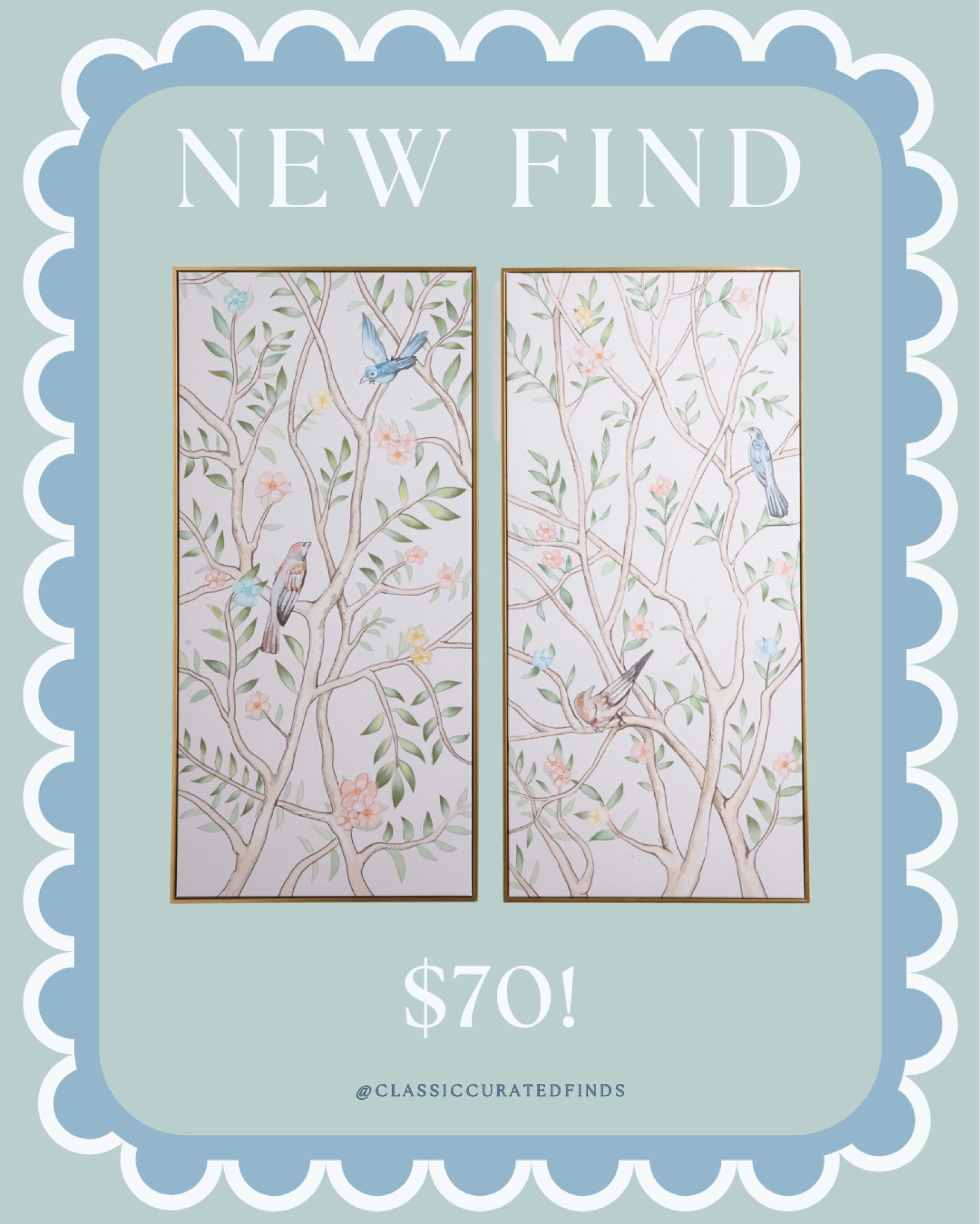 Pair of Chinoiserie panels for only $70!!💗

Home Decor, Grandmillennial, Wall Art

#LTKhome
