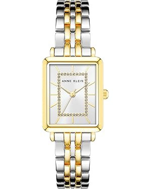 Anne Klein Women's Glitter Accented Bracelet Watch | Amazon (US)