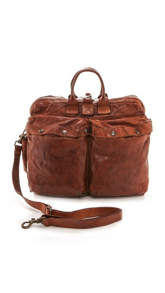 Washed Leather Messenger Bag | Shopbop