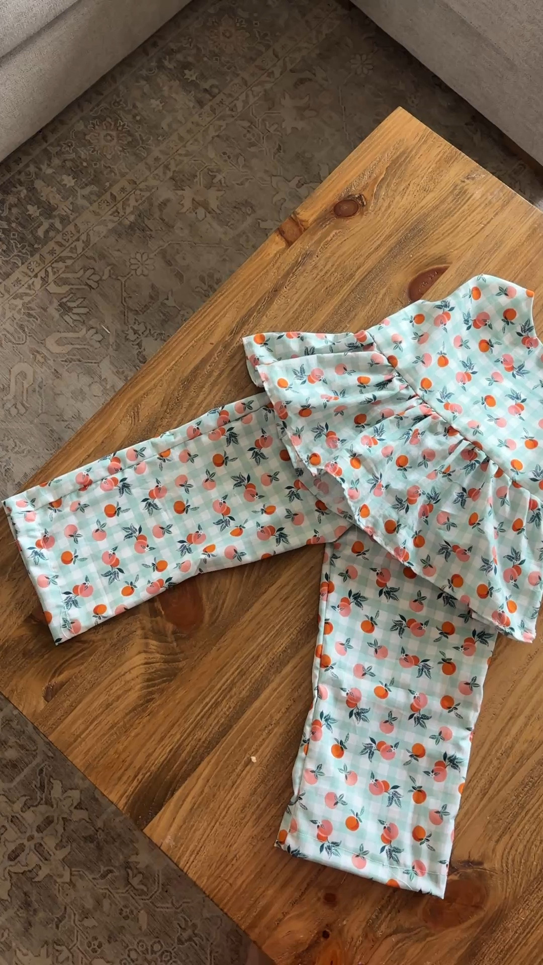 Orange and gingham print fabric for spring 

#LTKSpringSale #LTKmomlife #LTKvlog