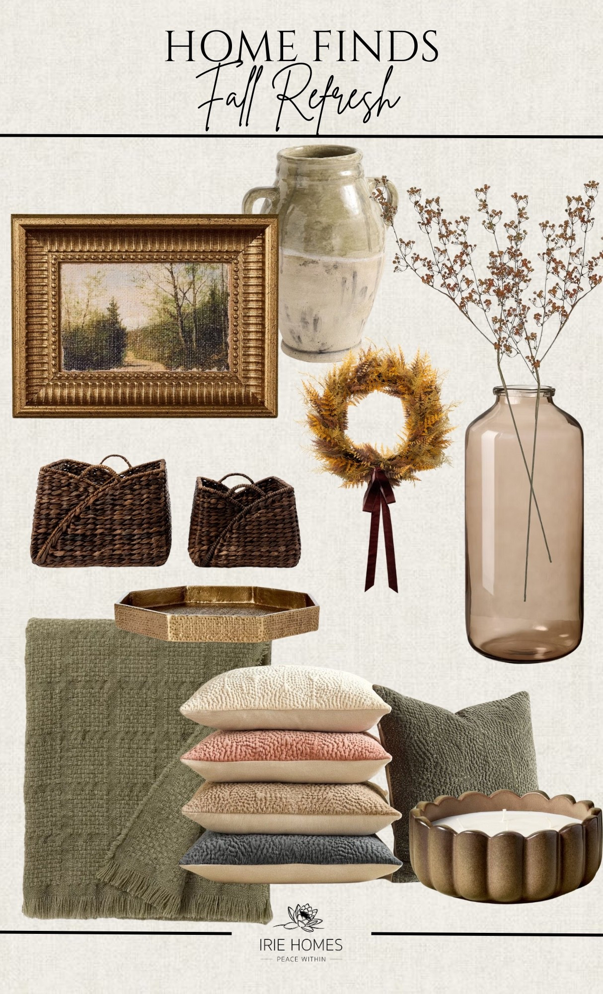 Fall refresh! Here’s an easy way to transition into Fall, switch out throw pillows & blankets to warmer colors and thicker textures and add touches of gold and heavier ceramics to the shelves! 

#LTKStyleTip #LTKHome #LTKSeasonal