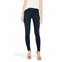 High Rise Skinny - Jane - Faded Medium/Dark Blue | Mott & Bow