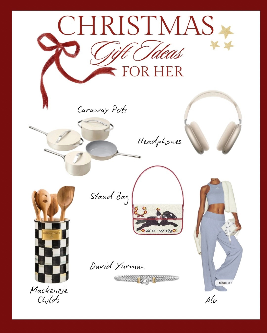 Christmas | gift guide | Mackenzie Childs | alo | David Yurman 

#LTKHoliday #LTKGiftGuide #LTKSaleAlert