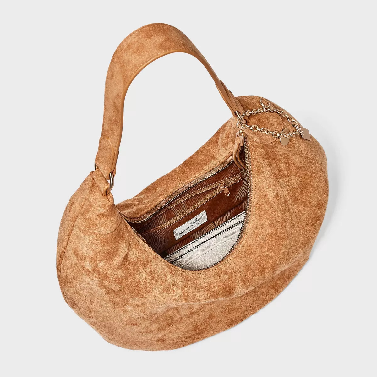 Oversized Crescent Shoulder Bag - Universal Thread™ Brown | Target