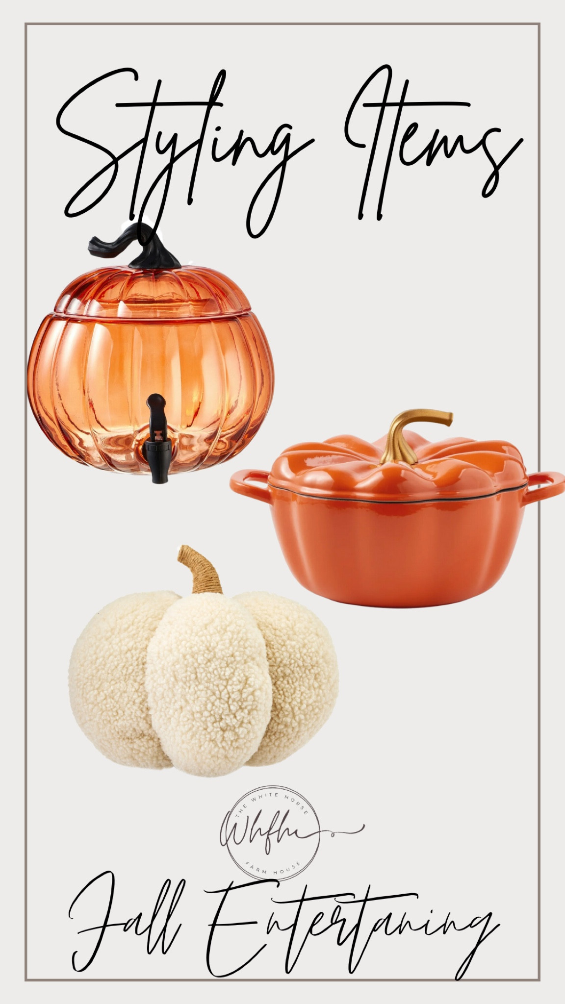 Create a cozy fall atmosphere in your kitchen with simple pumpkin-themed décor. Add small white or orange pumpkins on open shelves, cook tops, or as table centerpieces.  Pair them with warm-toned dish towels or napkins in rich autumn colors like burnt orange, mustard, or deep red. Incorporate rustic elements like wooden trays, copper accents, and woven baskets for a natural touch. For a subtle yet elegant look, mix pumpkins with seasonal florals or greenery to capture the essence of fall. This effortless style brings warmth and seasonal charm to your space.

#pumpkindecor #falldecor #halloweendecor

#LTKHome #LTKStyleTip #LTKSeasonal