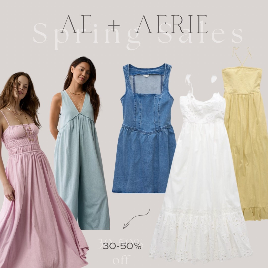 AE + Aerie Spring Sale! ☀️🩵



White dress, maxi dress, romper, jean dress, spring fashion, spring break, midi dress, jumpsuit 

#LTKSaleAlert #LTKSpringSale #LTKStyleTip