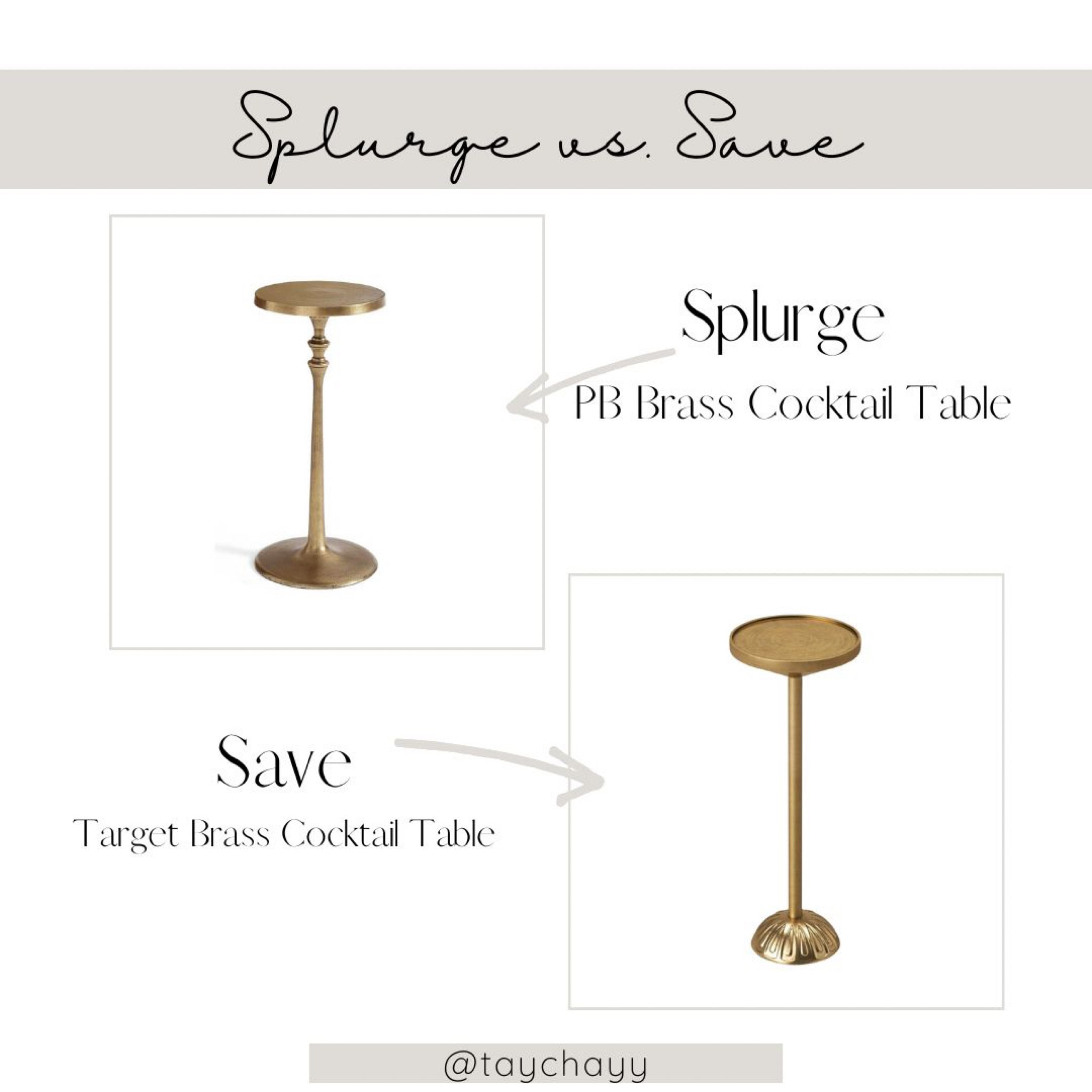 Splurge vs Save Brass Cocktail Table

#LTKFind #LTKGiftGuide #LTKhome
