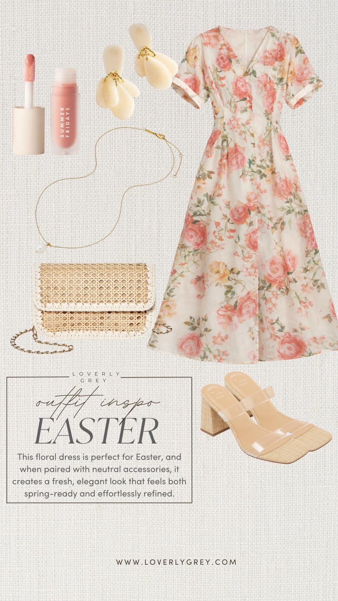 Such a pretty floral dress for Easter! You could wear this for Mother’s Day or showers as well! 

Loverly Grey, Easter dress, floral maxi dress, spring dress

#LTKootd #LTKSeasonal