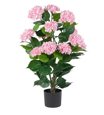 ARTIFICIAL 36 IN PINK HYDRANGEA | Wayfair North America