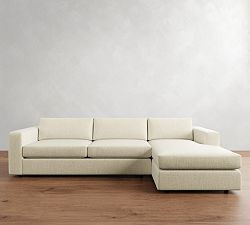 Carmel Wide Arm Chaise Sectional (113"&ndash;135") | Pottery Barn (US)