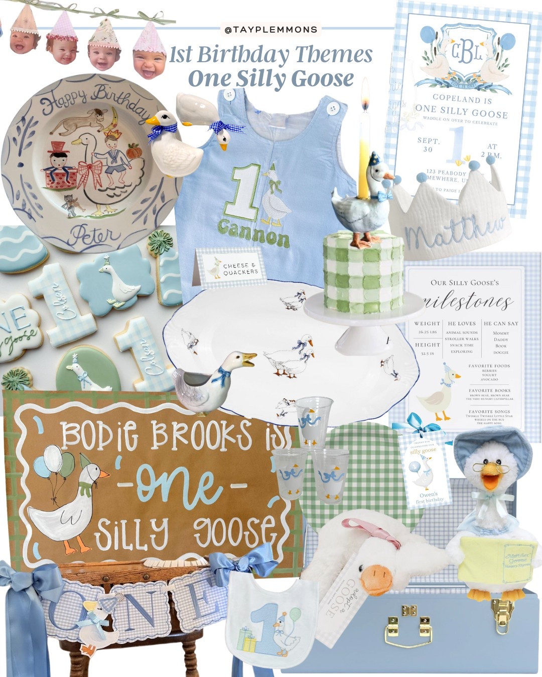 One Silly Goose baby boy first birthday party 🪿🎈

#LTKKids #LTKBaby